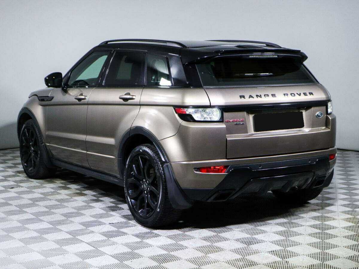 Land Rover Range Rover Evoque с пробегом — 2015 год. Фото: #4