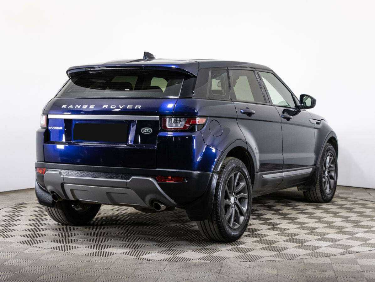 Land Rover Range Rover Evoque с пробегом — 2017 год. Фото: #4