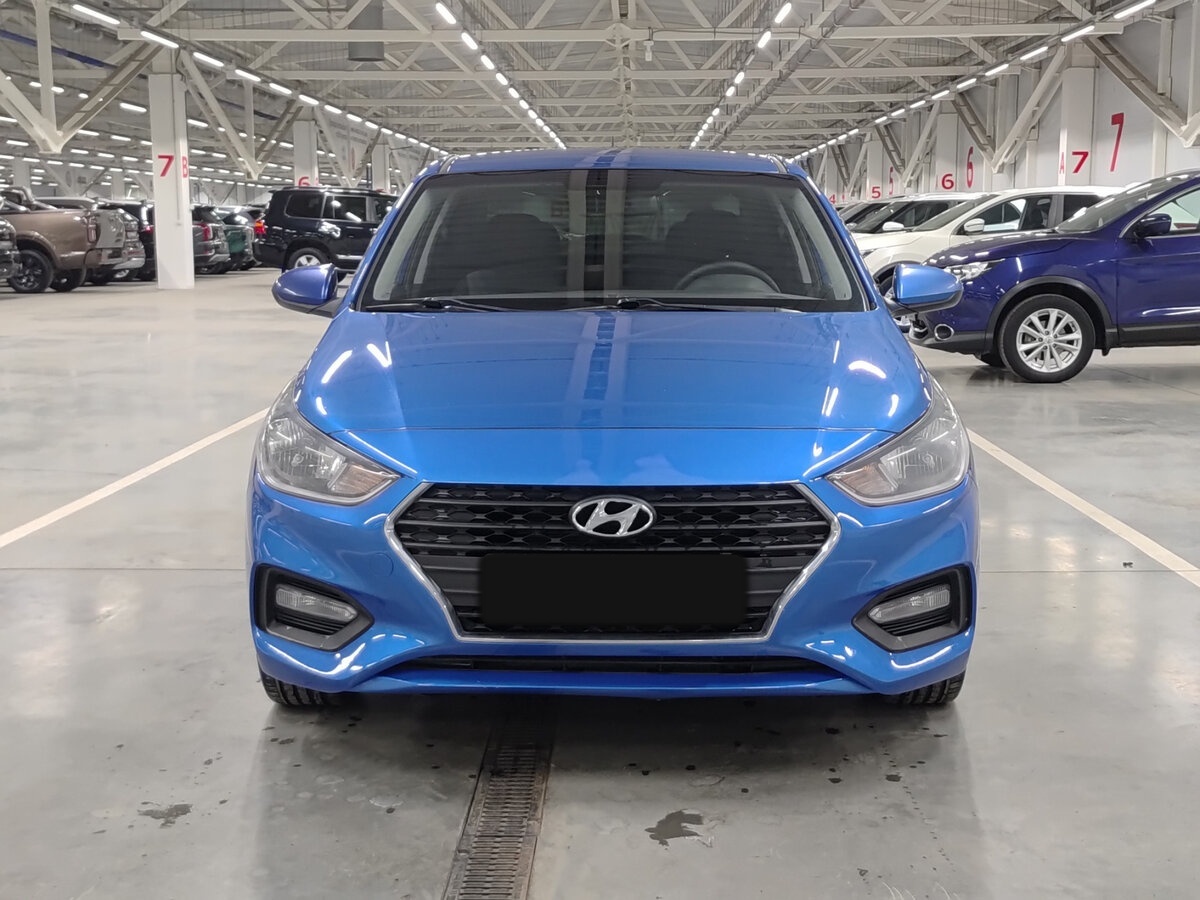 Hyundai Solaris с пробегом — 2017 год. Фото: #1