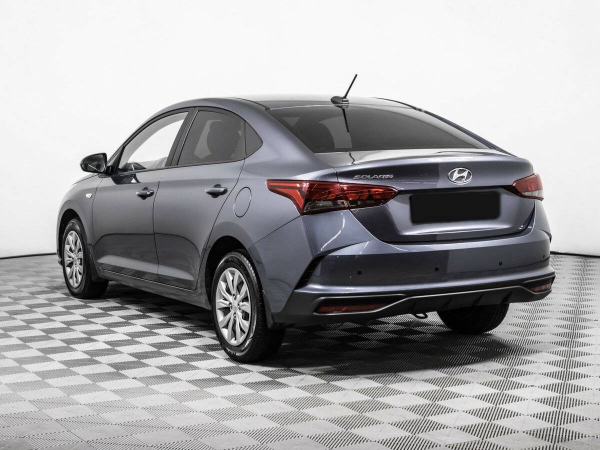 Hyundai Solaris с пробегом — 2021 год. Фото: #6