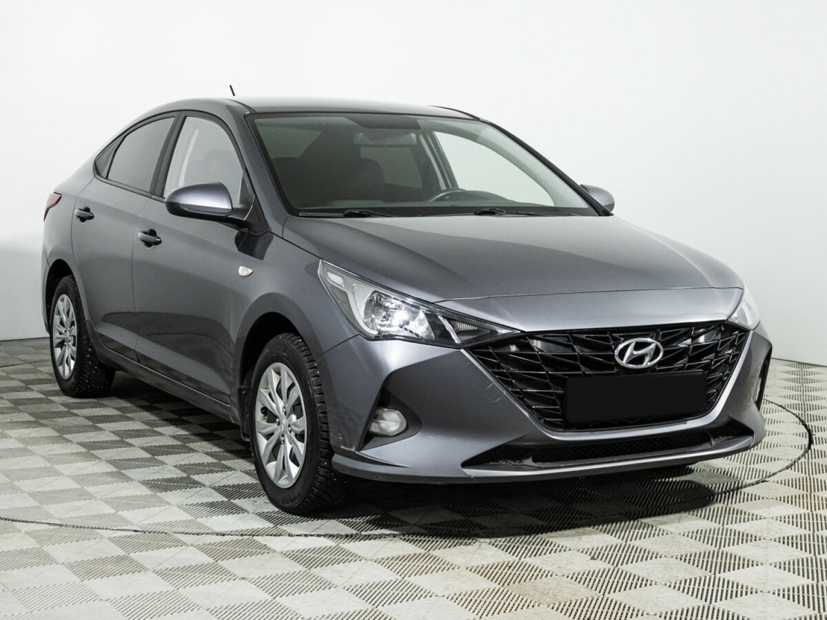 Hyundai Solaris с пробегом — 2021 год. Фото: #2