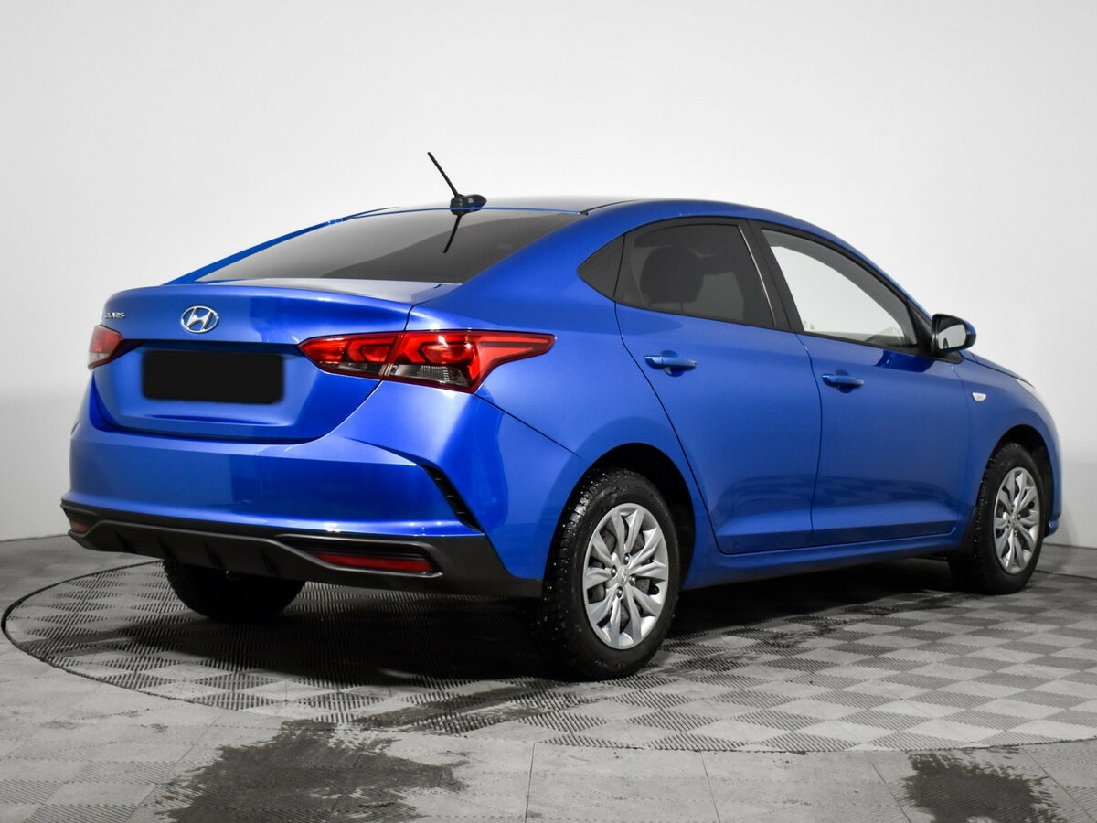 Hyundai Solaris с пробегом — 2020 год. Фото: #4